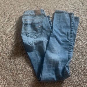 Skinny stretch American eagle jeans